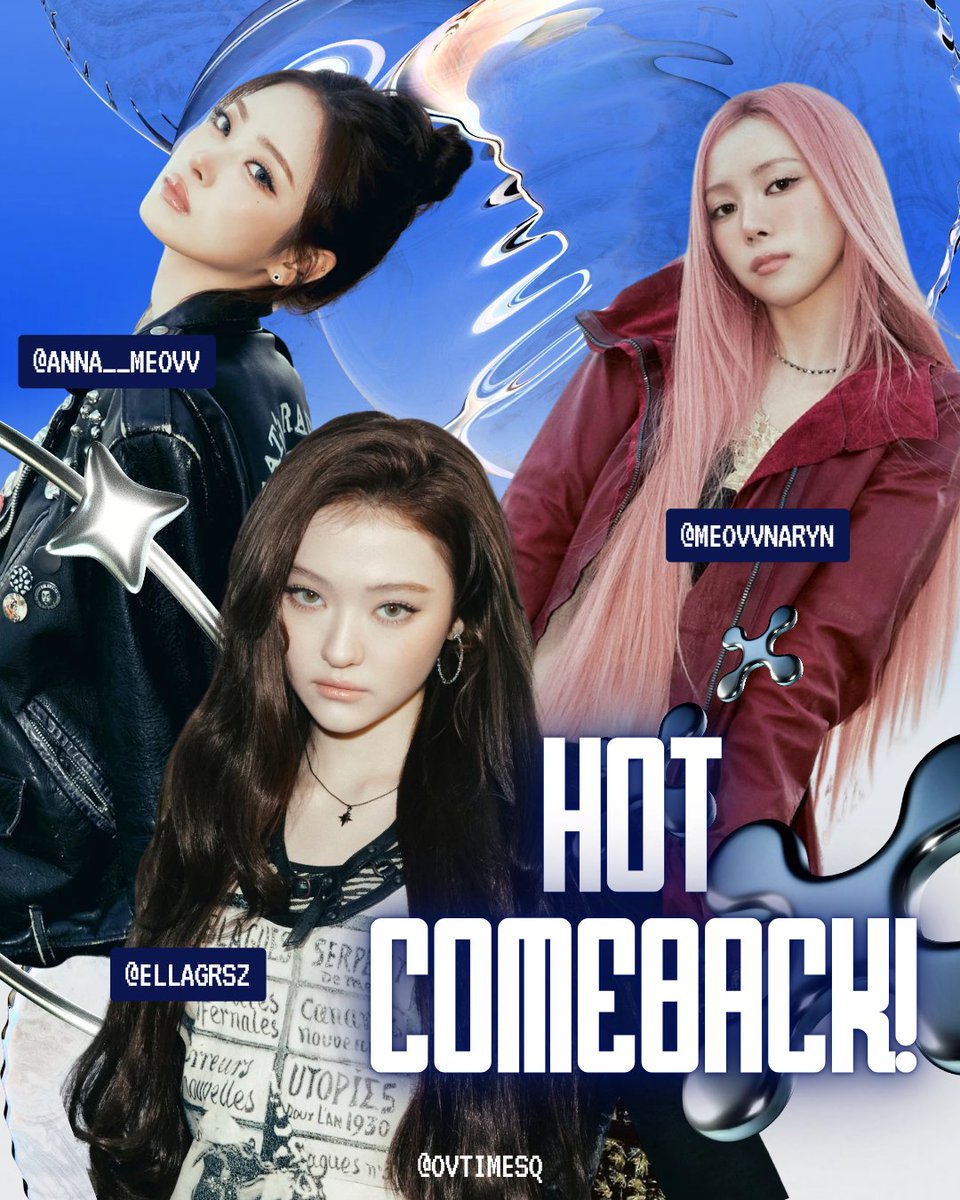 OVTIMESQ's tweet photo. They came, they saw, and they're ready to 𝙂𝙊 𝙃𝘼𝙍𝘿! 🖤⚡ Congratulations to 𝐌𝐄𝐎𝐕𝐕 on another iconic release. Let's stream hard and give them all the love they deserve! 🎧 https://t.co/vGrXkTdmC0