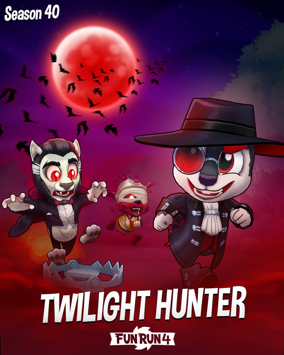 TheFunRun's tweet photo. Slay your way through Runner Pass S40 and leave those bloodsucking rivals in the dust! Are you leading the hunt or getting left in the dark? https://t.co/OUiT88Vxdb