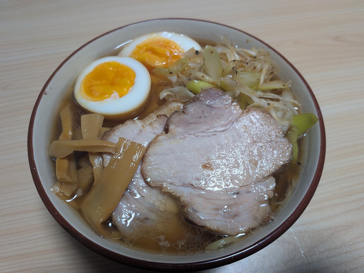 orange_ace_shot's tweet photo. 【今日の自炊】
醤油ラーメン（メンマと麺以外は手作り） https://t.co/XD10XrcvQj