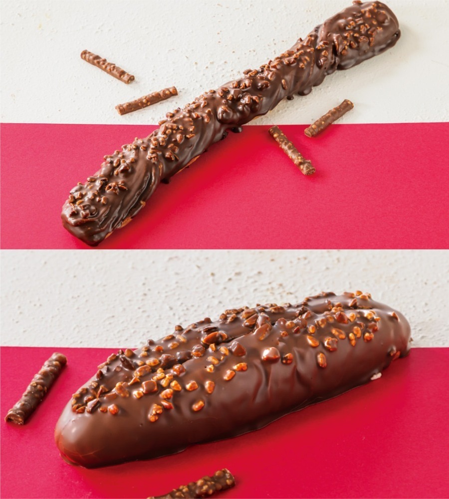 fashionpressnet's tweet photo. サンマルク「小枝」“約58本分使用”の巨大パン＆ふわふわチョココッペ、ザクザク食感チョコドリンクも - https://t.co/kZO8QY9e8x https://t.co/CytVAZNwLE