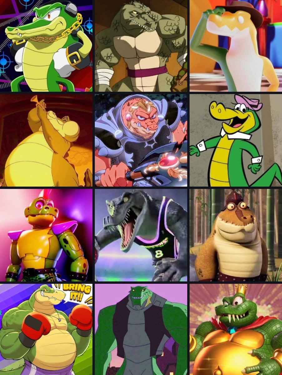 KoronellukinhaC's tweet photo. Anthro gator/croc characters  🐊 https://t.co/WSAmdHjKED