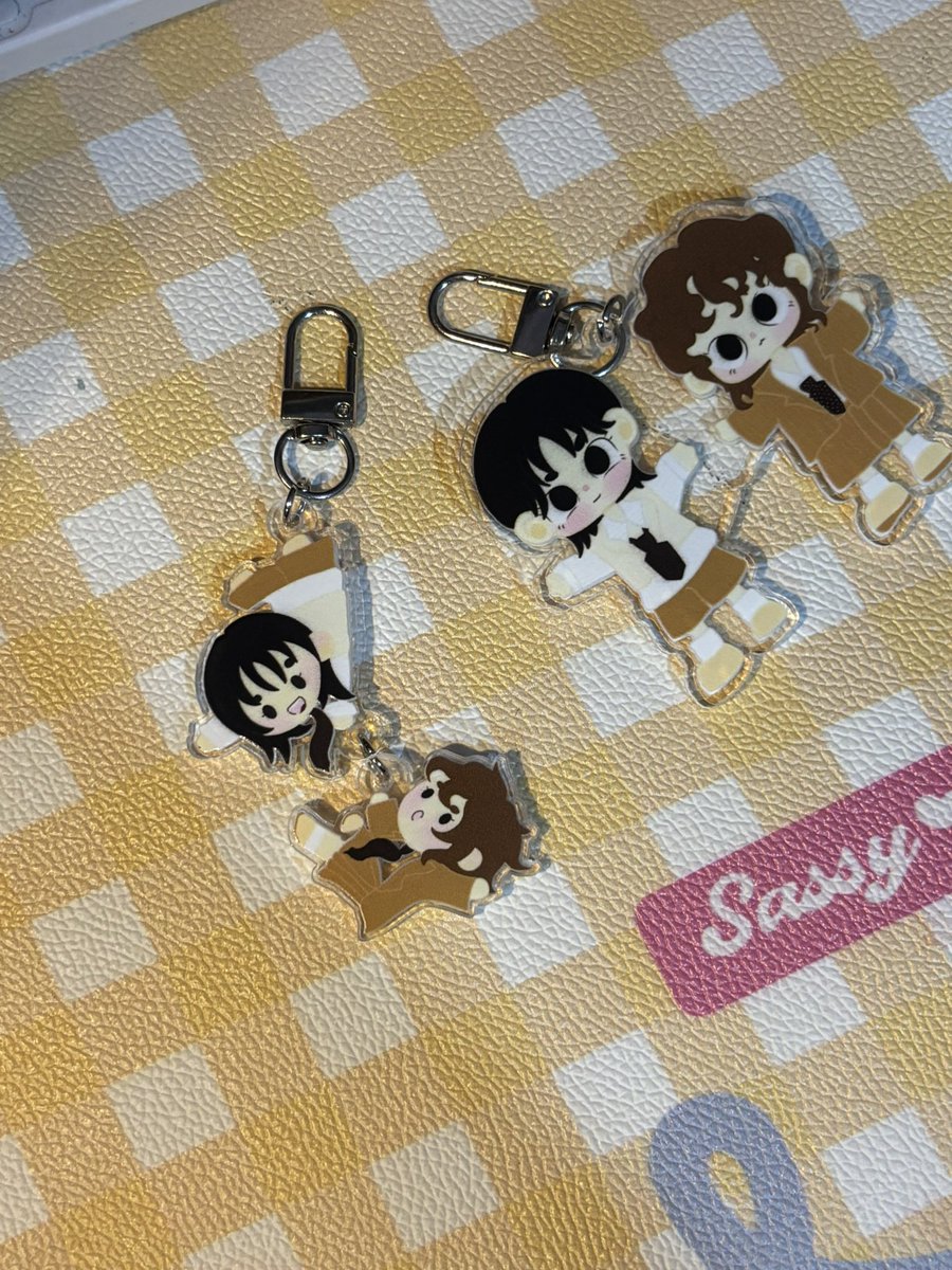 wooachi's tweet photo. PLS HELP RT! 

RE: @jiccarts KEYRINGS 

hi! ito yung itsura ng keyrings hehe :) https://t.co/GwP1xZWLte