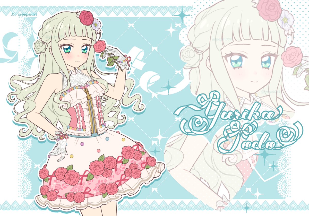 popei084's tweet photo. 🦇× ローズガーデンコーデ
 #aikatsu https://t.co/8RusOBbqbq