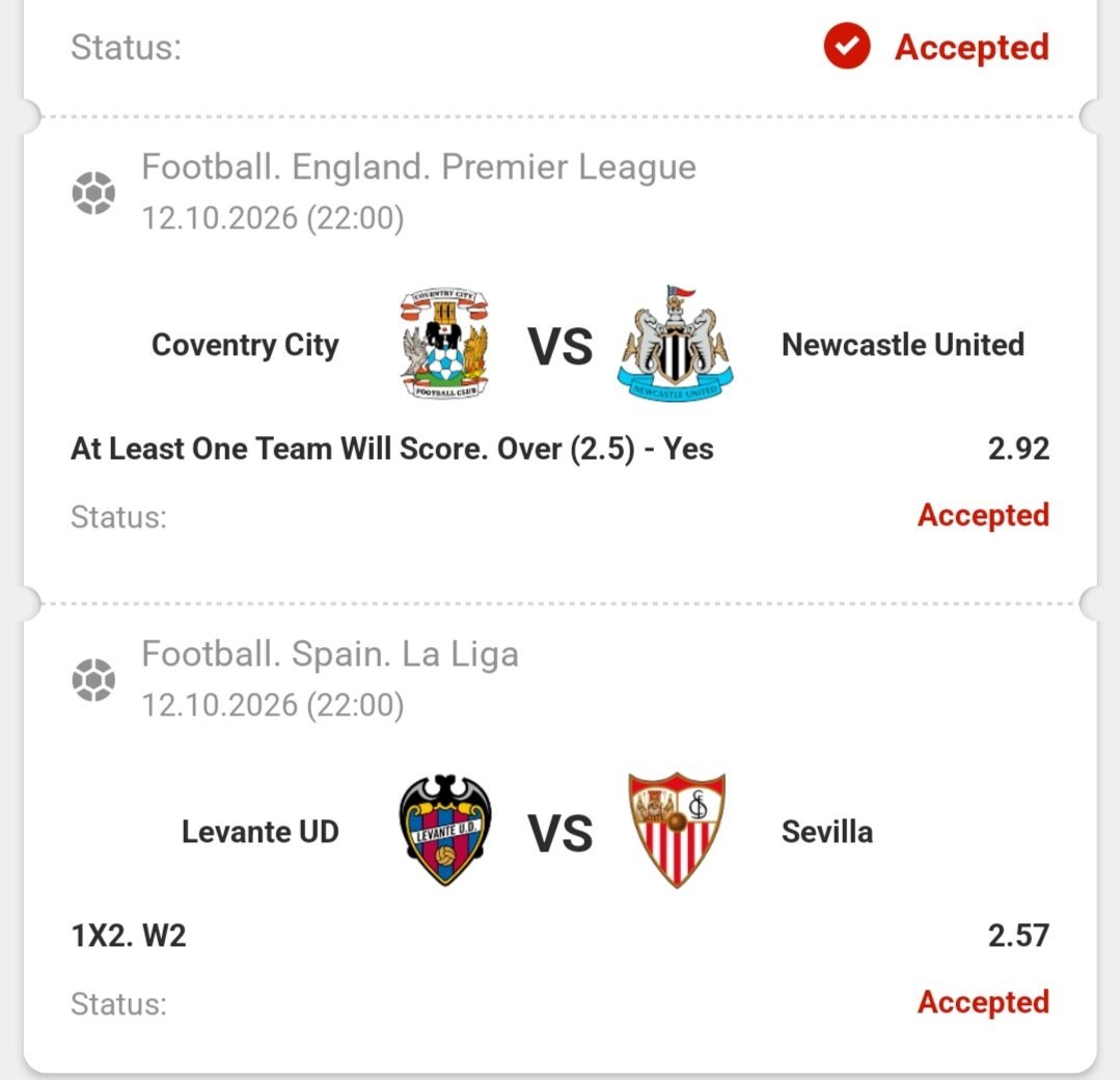Bwiren_2's tweet photo. 🚨🔥 GRAB THIS ONE EARLY! 🔥🚨

⚽ 2 GAMES | 7 ODDS 💥✅

🎟️ Booking Code ➡️ VPTPL

💙 Fam, get in early! Register, deposit, and load your booking code to join the action. 🚀

🔗 Register: https://t.co/gzBR7HBhTW

📲 App: https://t.co/ruZYWUuHLv

🎁 Promocode: Bwire https://t.co/7D32fSFatY