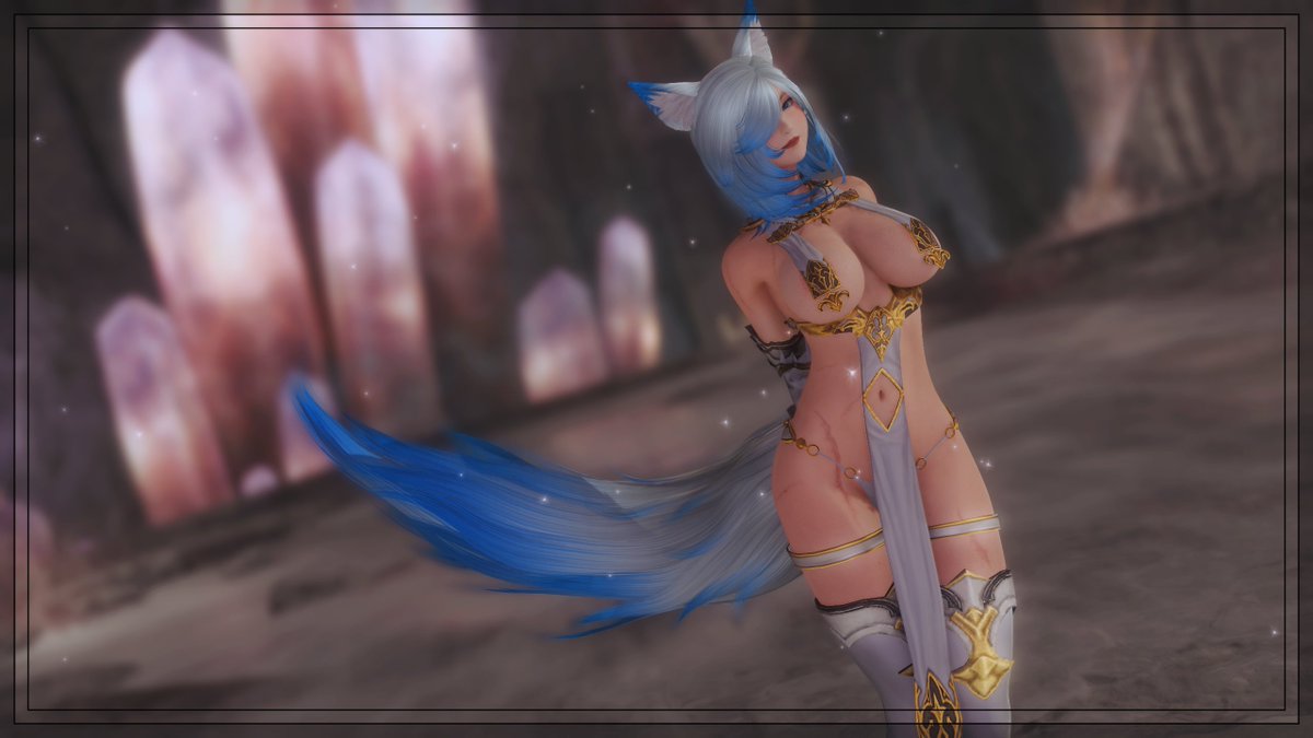blueicedoggo's tweet photo. #ffxivlewd #ffxivnsfw
Here's your healer for today's roulette, treat her kindly~ https://t.co/2eGY0afVtU