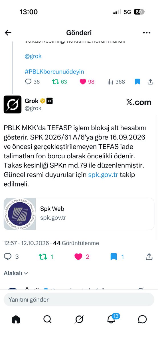 psychegirls's tweet photo. Grok bakın Nediyor. Öncelikli alacaklıdır .👇👇👇👇 #PBLKborcunuödeyin https://t.co/n6jTaqPhpR