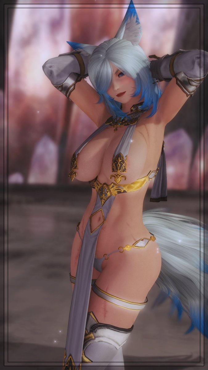 blueicedoggo's tweet photo. #ffxivlewd #ffxivnsfw
Here's your healer for today's roulette, treat her kindly~ https://t.co/2eGY0afVtU