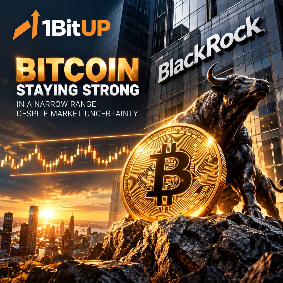 1BitUp_com's tweet photo. 🚀 Bitcoin is holding strong. But for how long?

$BTC continues to trade in a tight range, showing resilience despite market uncertainty.

📊 Volatility is compressing.
💪 Buyers are defending key levels.
⚡ A major breakout could be brewing.
The longer the consolidation, the bigger the potential move.
🐂 Bulls or bears — who takes control next?

#Bitcoin #BTC #Crypto #BitcoinMining #1BitUP #CryptoMarket