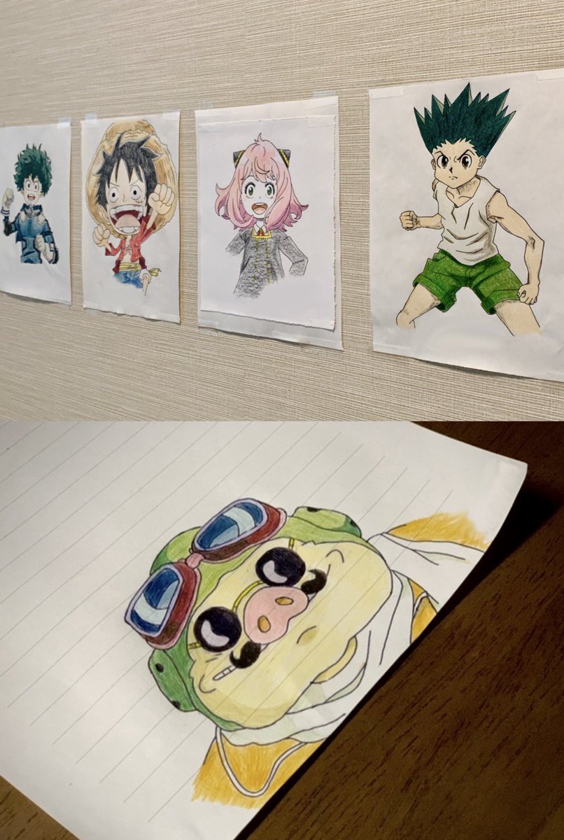 unoyuki01's tweet photo. 私がまだ今よりも少しはまともで、開放病棟在籍だった頃の作品。 https://t.co/6qHdSXIkBk