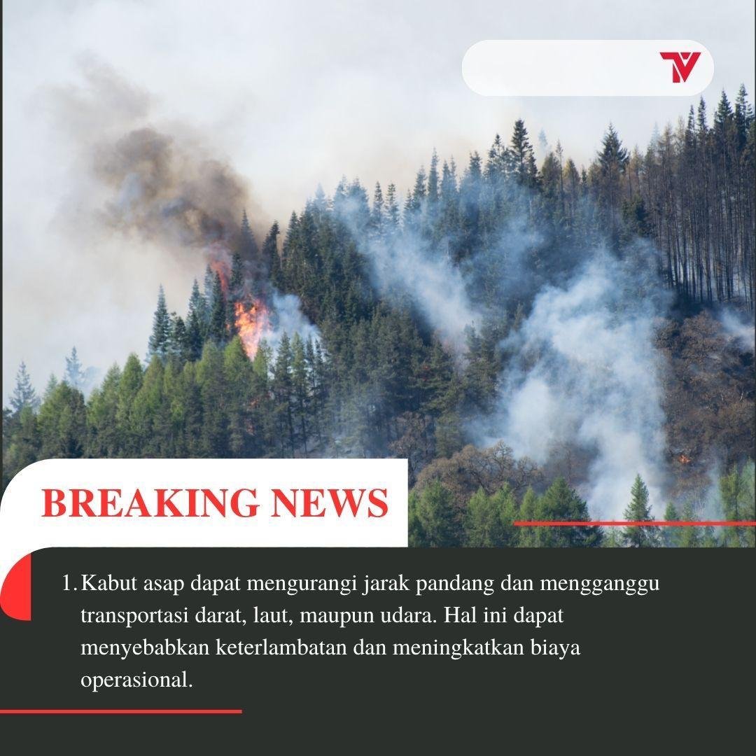 dumaakmal's tweet photo. Kabut asap dapat mengurangi jarak pandang dan mengganggu transportasi, sehingga menyebabkan keterlambatan perjalanan serta meningkatkan biaya operasional.

#axamandiri #amanterlindungi #jagakesehatan siaga tanggulangi bencana
AXA Mandiri https://t.co/MZj2WerFHR