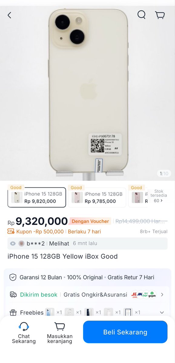 Itmeuuu's tweet photo. baru pertama kali nemu toko iphone bekas yang transparan banget soal kondisi hpnya😭🙏🏻 https://t.co/naHeI1PC7j
