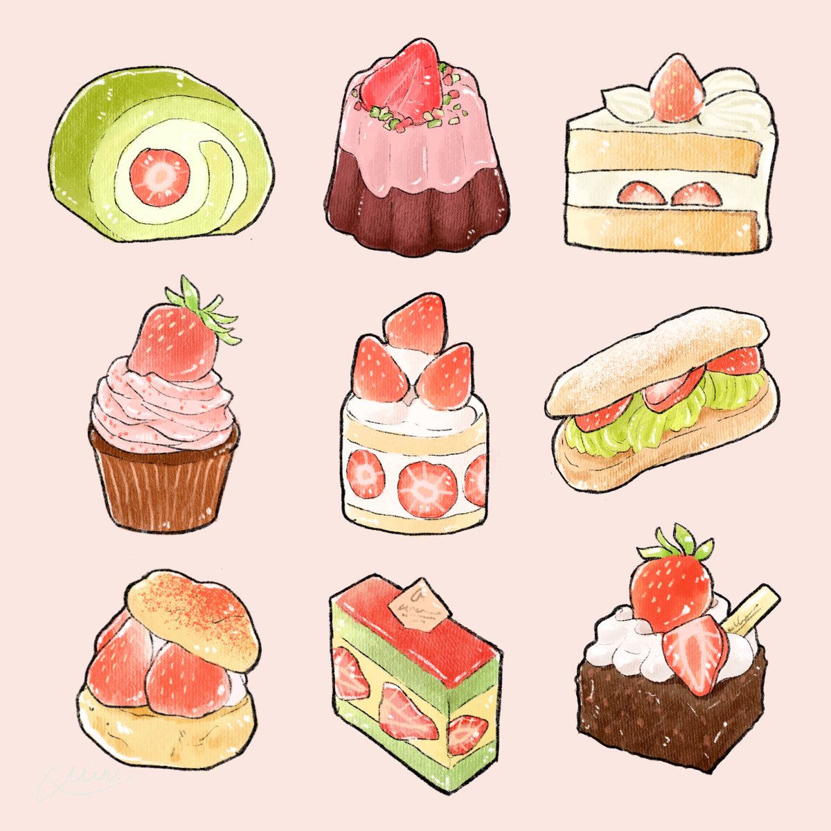 saitou__miri's tweet photo. いちご🍓🍰 https://t.co/NNQj4MGsgJ