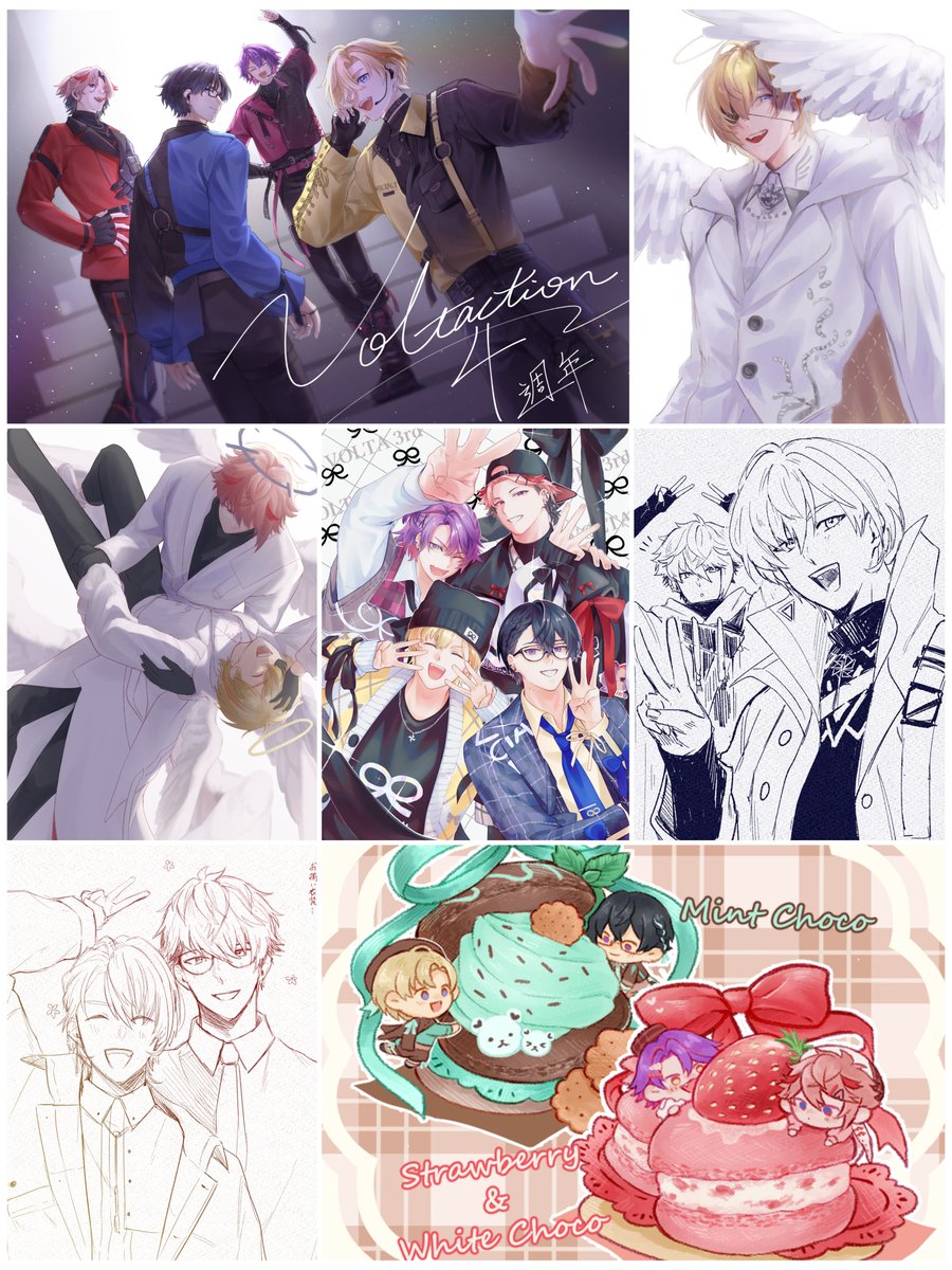fiShPieoxo's tweet photo. vltと3SKM中心の落書きが多いです
捏造衣装描くのも好き(⁠✿⁠^⁠‿⁠^⁠)
#三連休はフォロワーさんが増えるらしい
#絵柄が好みって人にフォローされたい https://t.co/DNSCIWSeqG
