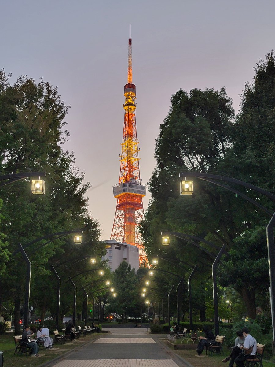 uniiiui's tweet photo. 東京タワー🗼 https://t.co/evWSdqxLU0