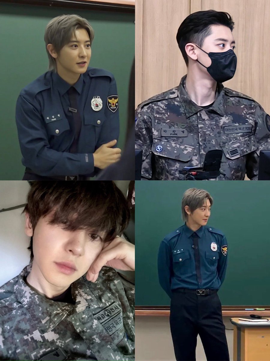 yeolmeissa's tweet photo. love a man in uniform #CHANYEOL 🫣 https://t.co/nq2V8k826R