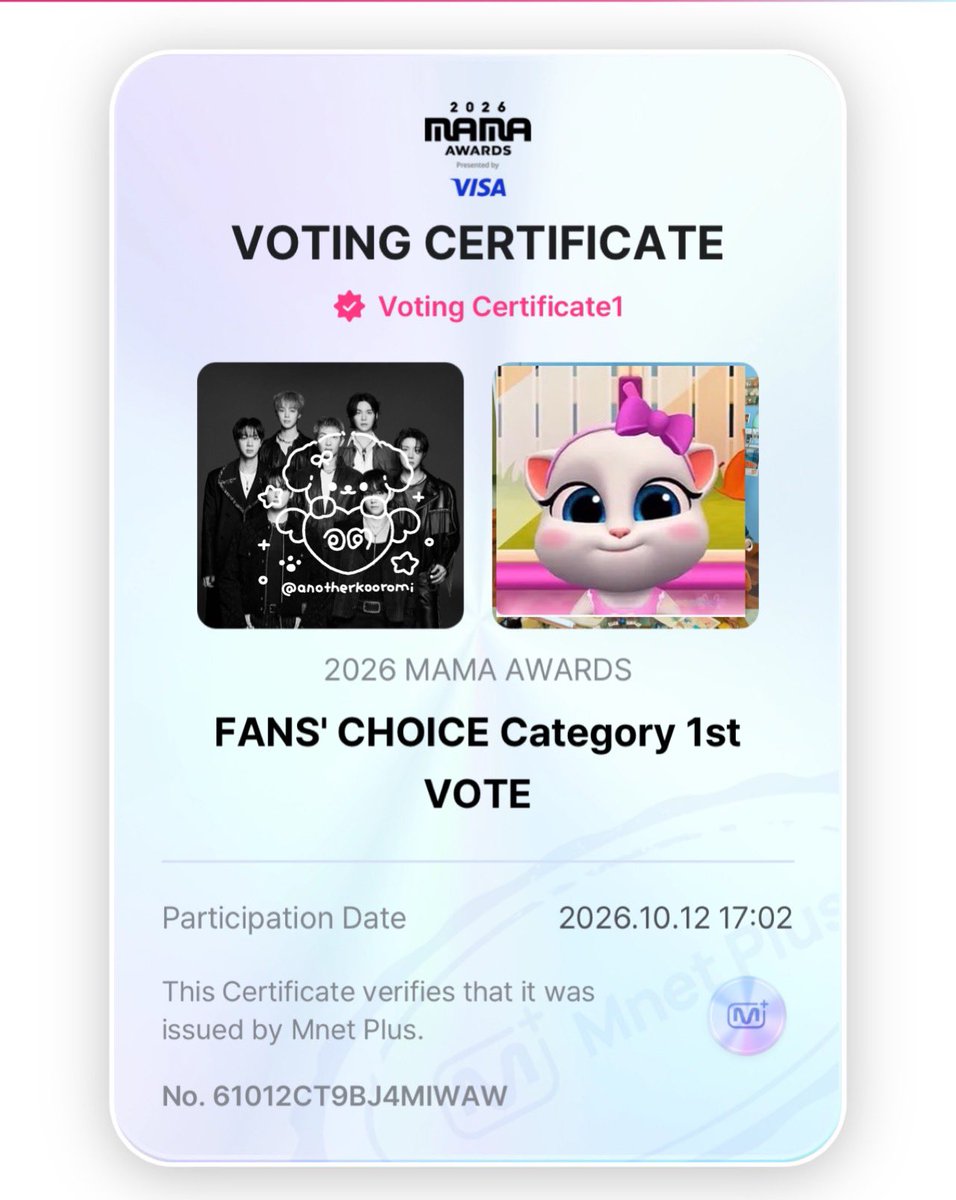 anotherkooromi's tweet photo. งานโหวต MAMA รางวัล Fans’ Choice มาแล้วนะคับ
โหวตได้ที่ แอป Mnet Plus ตอนนี้เลย 🚨

งานโหวต MAMA รางวัล Fans’ Choice มาแล้วนะคับ
โหวตได้ที่ แอป Mnet Plus ตอนนี้เลย 🚨

งานโหวต MAMA รางวัล Fans’ Choice มาแล้วนะคับ
โหวตได้ที่ แอป Mnet Plus ตอนนี้เลย 🚨

#อาร์มี่ชวนโหวต https://t.co/1bY0uSCMZQ