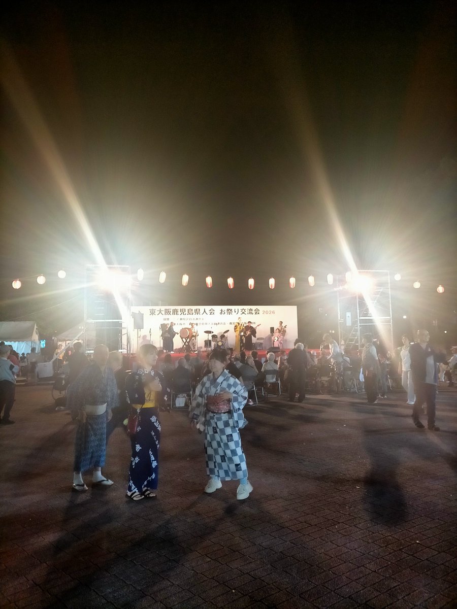 mikkanon's tweet photo. 布施では秋も盆踊りやっとるで～🏮 https://t.co/5qA5awn4Sx