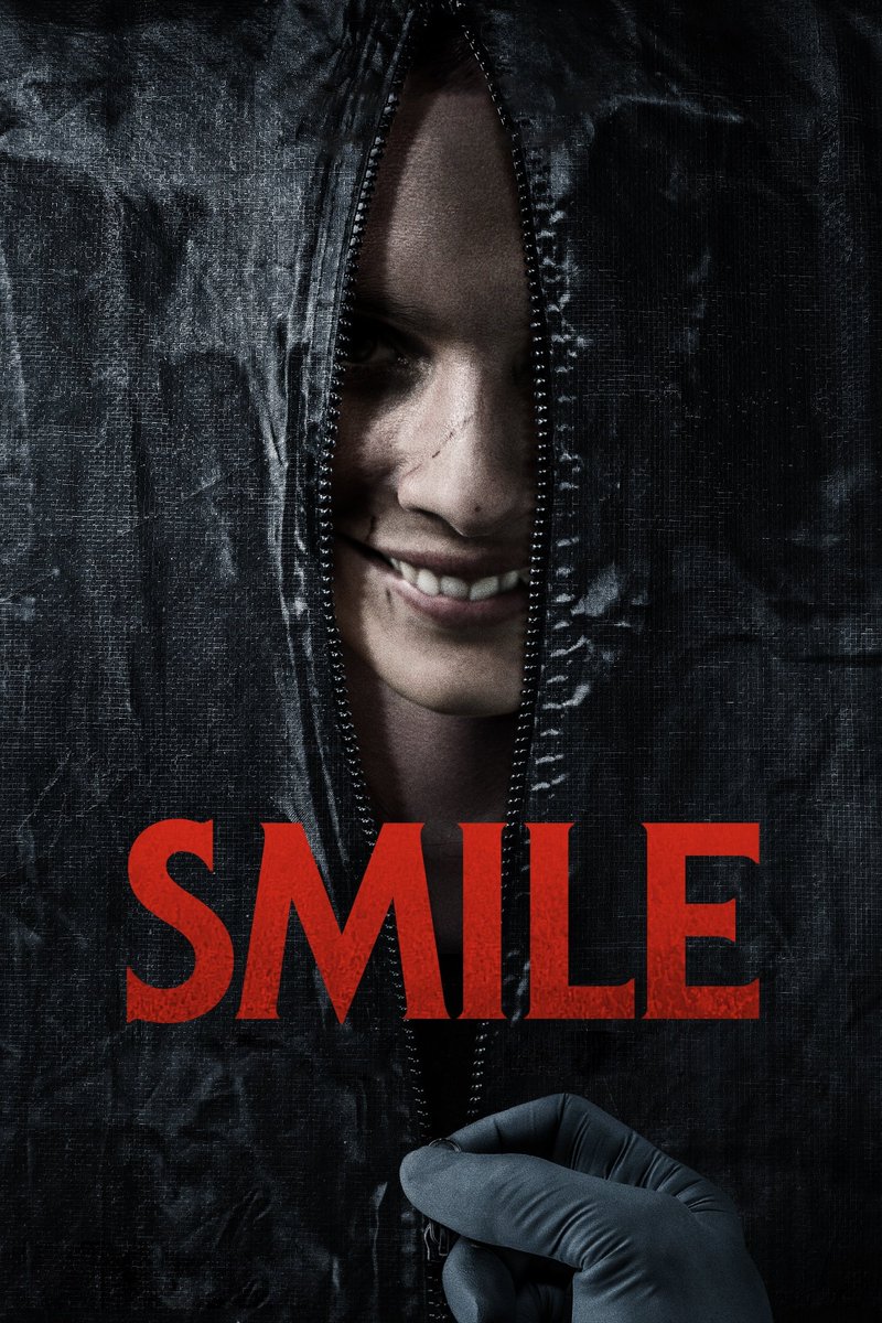 ScreenBarcode's tweet photo. Smile (2022) · barcode &amp; poster
directed by Parker Finn · 1h 55m

cast: Sosie Bacon, Kyle Gallner, Jessie T. Usher, Robin Weigert, Caitlin Stasey, Kal Penn, Rob Morgan, Gillian Zinser, Judy Reyes, Jack Sochet https://t.co/M18mMHuyN6