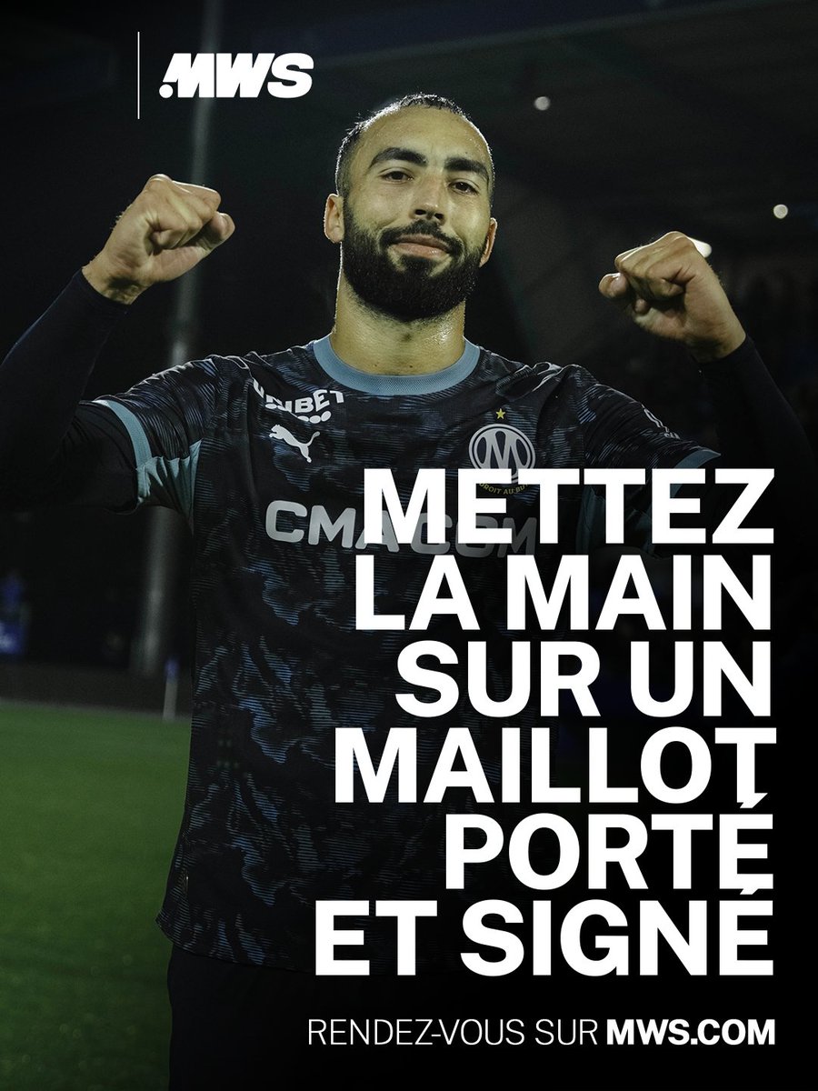 OM_Officiel's tweet photo. Enchérissez sur le maillot qu’Himad Abdelli portait hier soir lors d’#ESTACOM sur @MatchWornShirt 👕
👉 https://t.co/eypgD121Xe https://t.co/FKMIEBMn95