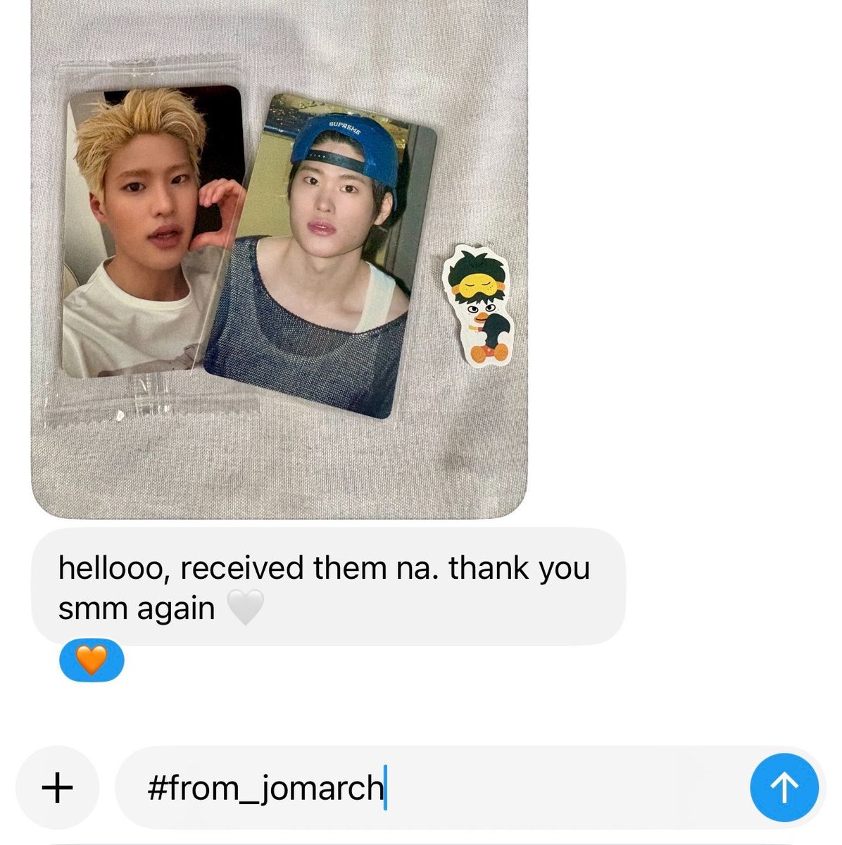 nonoitsnousejo's tweet photo. 🫶🏼 #from_jomarch https://t.co/ypwNKtOnTf