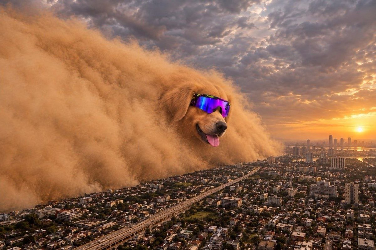 Senderdog's tweet photo. Forecast: 100% chance of $SENDOG https://t.co/CsheNUYn5g