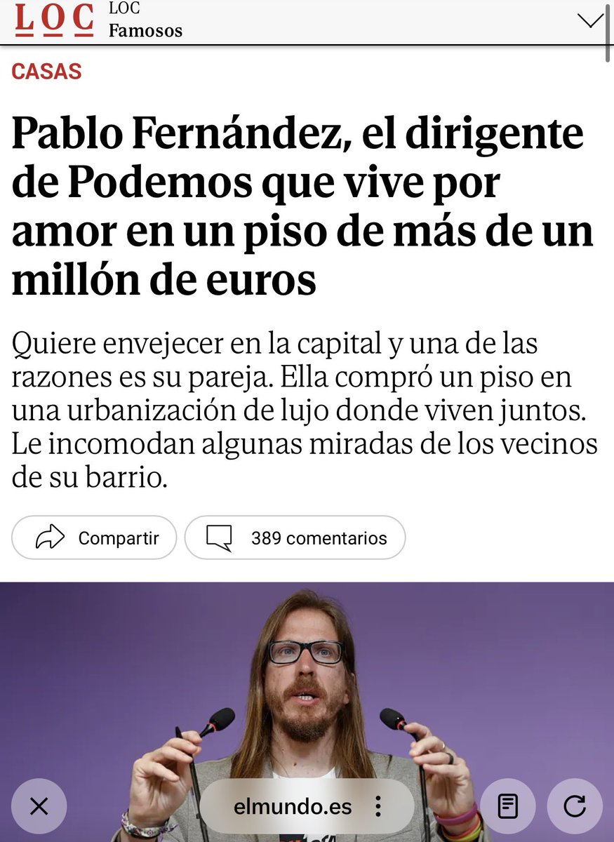 javiernegre10's tweet photo. Pasó del kiosko a una urbanización de lujo en Madrid gracias a Podemos. Como su jefe, El Coletas. https://t.co/9rWdbrRcRz