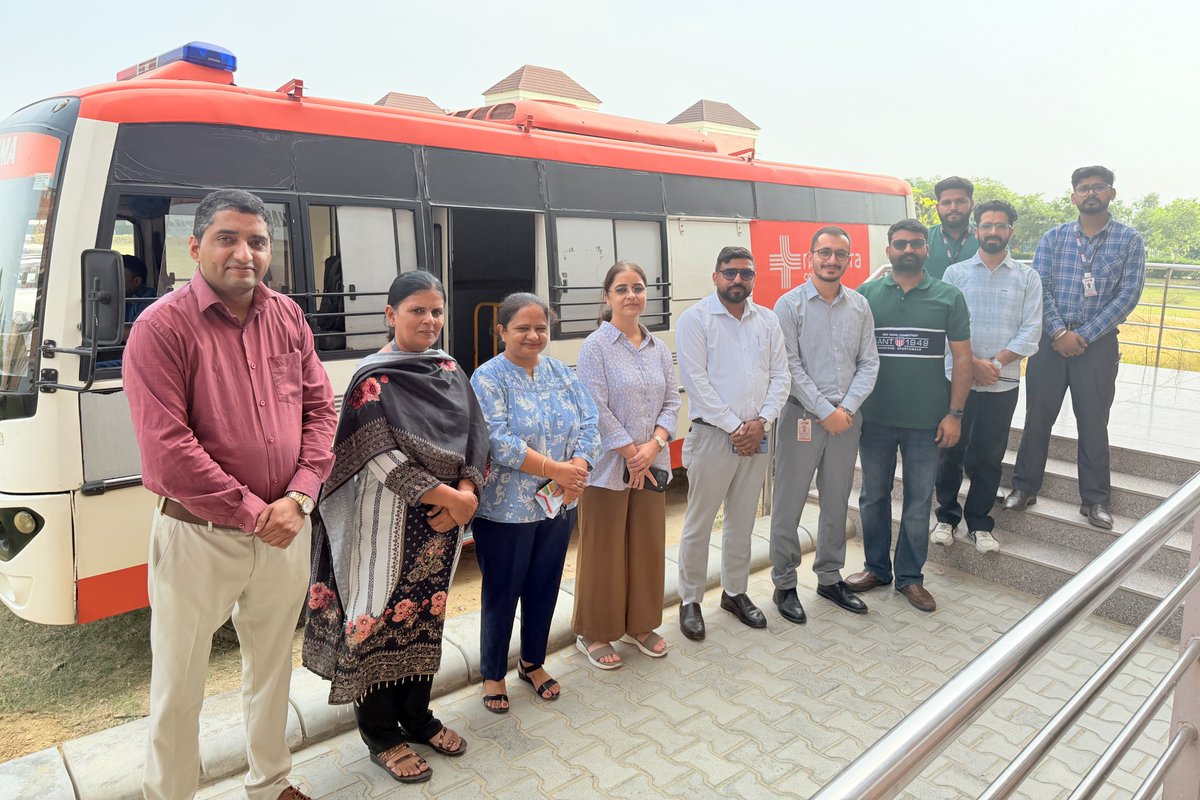 GnaUniversity's tweet photo. #GNAUniversity’s NSS Wing, in collaboration with the Department of Radiology and the Department of Medical Radiology and Imaging Technology, organized a health check-up camp called ‘Swasthya Sathi’ in partnership with Medanta – The Medicity, Gurugram.
#bloodcheckupcamp #nsswing https://t.co/FwTyxePoYk
