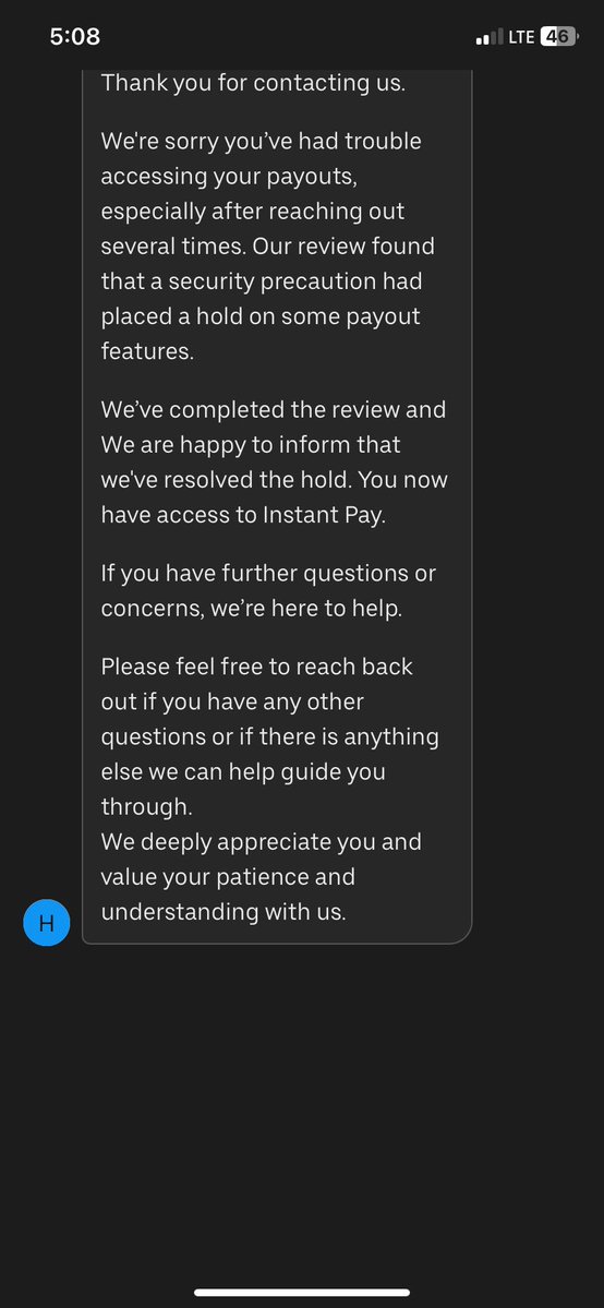 Somaifactcheck's tweet photo. @Uber_Support you guys are just straight liars your team sent this and it’s still not working ???? https://t.co/bigV30KrBC