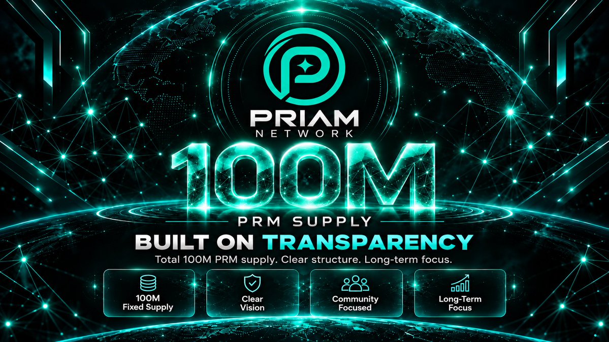 PriamNetwork's tweet photo. 💚 BUILT ON TRANSPARENCY.

🔹 100M total PRM supply
🔹 Community-driven
🔹 Long-term vision
🔹 No unrealistic promises
PRM is currently an in-app point, not a traded asset.
Discover Priam Network on Android. 🌍
https://t.co/0nZNYFEQIZ

#PriamNetwork #PRM https://t.co/fjnou8X0ac