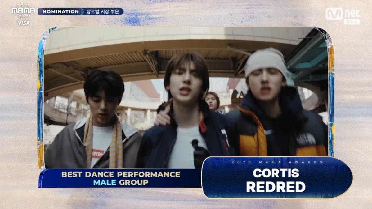 DearMJ8's tweet photo. #CORTIS nominated in 5 categories at the MAMA AWARDS 2026 https://t.co/r5MoYboB2J