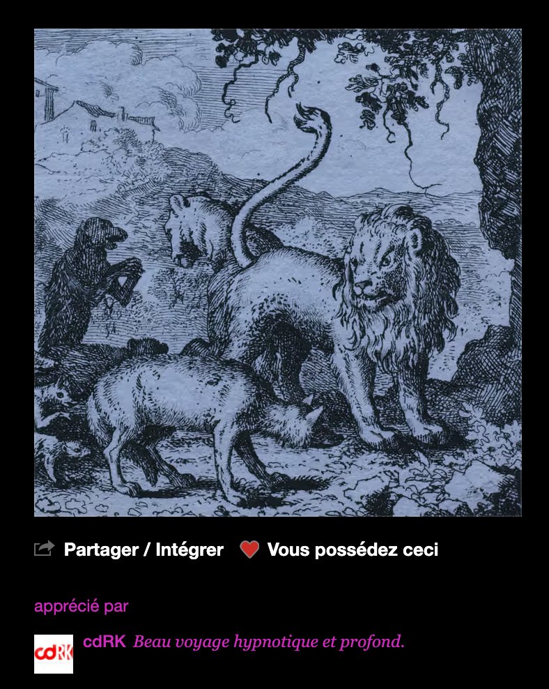 ProjetRenard's tweet photo. THEIR FADED MAJESTY
8th movement of Projet -> Renard) Ost) 

Name Your Price:
https://t.co/0u2xXDzAhJ
https://t.co/pxaH7c98ft

#bandcamp #drone #medieval #undergroundmusic https://t.co/PggTOnqGme