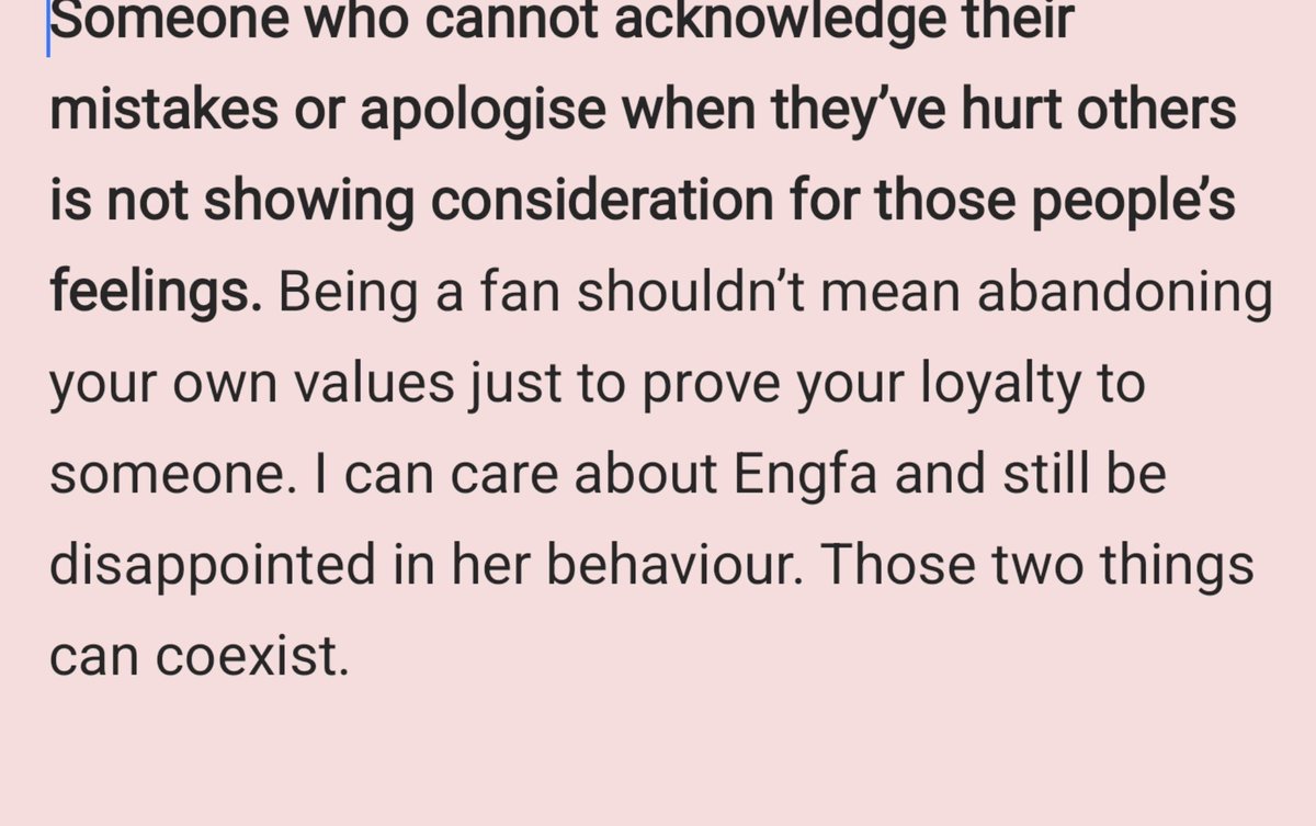ememIre24's tweet photo. She does not care about us at all! 
End of story. Again I don't care who you date its the lack of care, respect and love for people with you 5yrs and not understanding why they are upset. 
I want you to be happy in love. My points were accurate. 
#englot #อิงล็อต https://t.co/lSr4nPfEMq