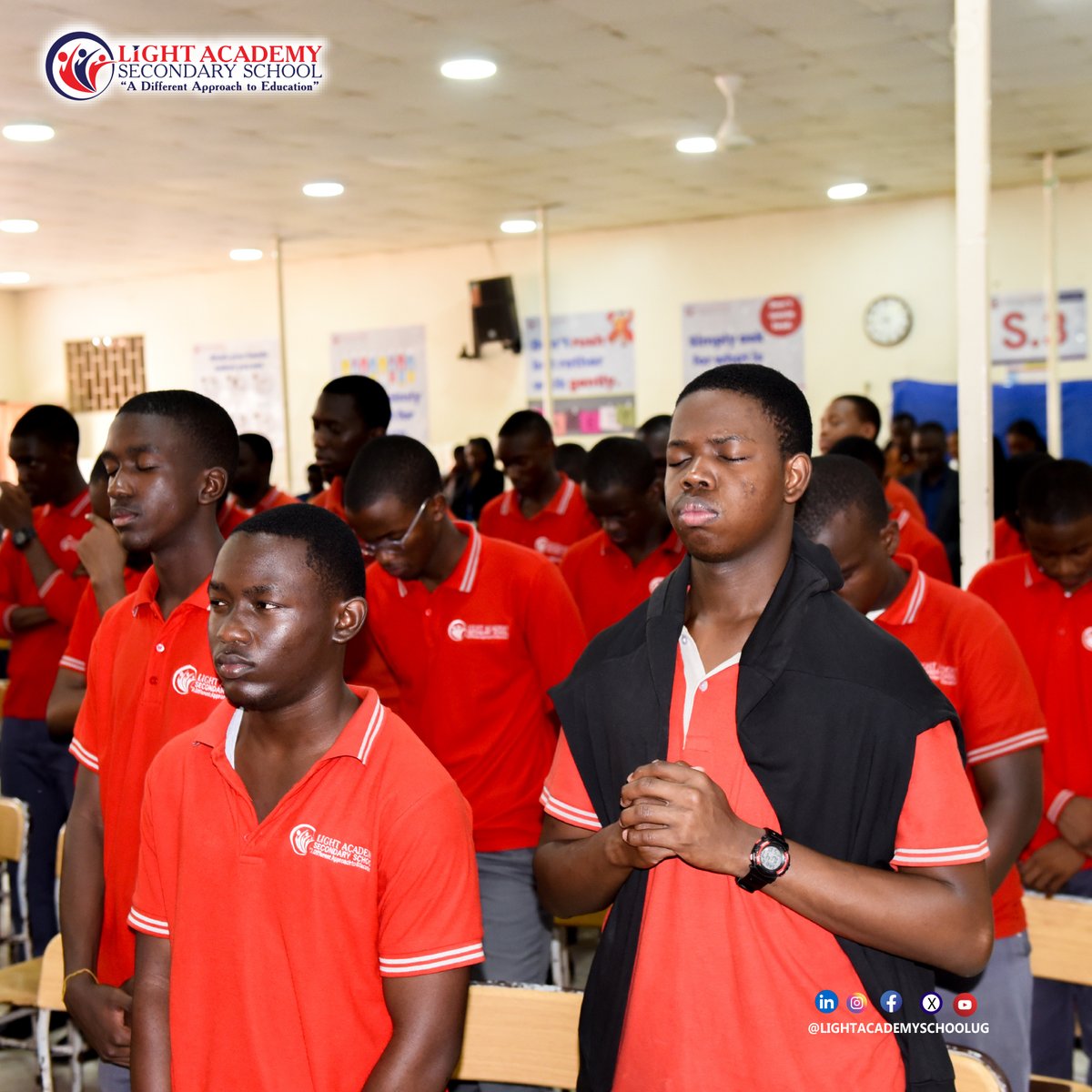 LIGHTACADEMYUG's tweet photo. Prayers have been said and candidates are well-prepared. We wish our S.4 candidates great success in their exams.
#UNEB
#LightAcademy s.s
#adifferentapproach to #education https://t.co/YZubXgea8W
