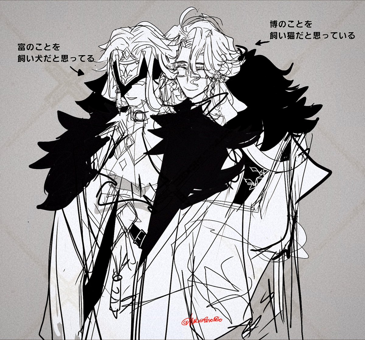 hakaseperopero's tweet photo. お互いペットだと思ってる https://t.co/tIXBkeCnPj