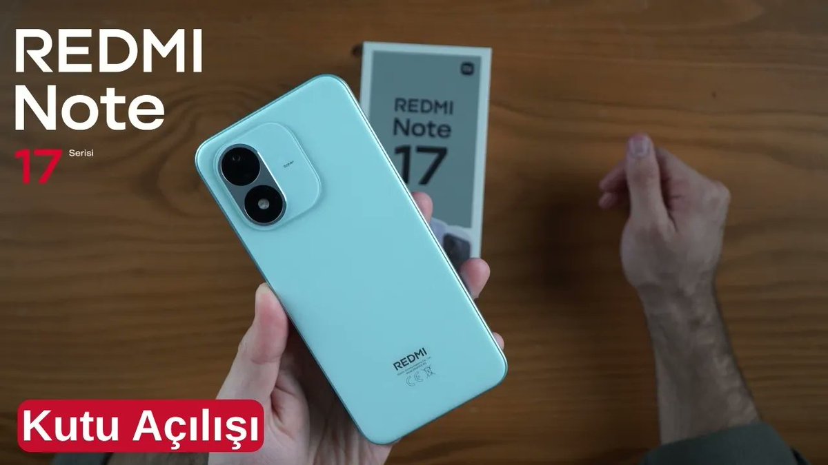 Hwptr's tweet photo. REDMI Note 17 5G Kutu Açılışı! | Fiyatı ve İşlemcisi Çok Konuşulan Telefon!
https://t.co/DCVmg7yUCx https://t.co/bvAtaoDqqZ