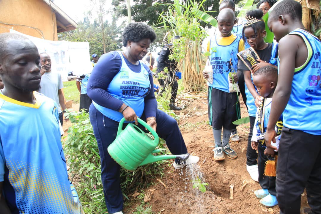 faithchuna1's tweet photo. Yesterday I represented Rt Hon @ObothOboth at the 2nd National Annual Disability Run in Kampala. This run focused at raising resources to support construction of a entrepreneural skilling hub for PWDs. This will reduce  vulnerabilities of PWDs &amp; raise their contribution to GDP. https://t.co/ke5t7SPjyg