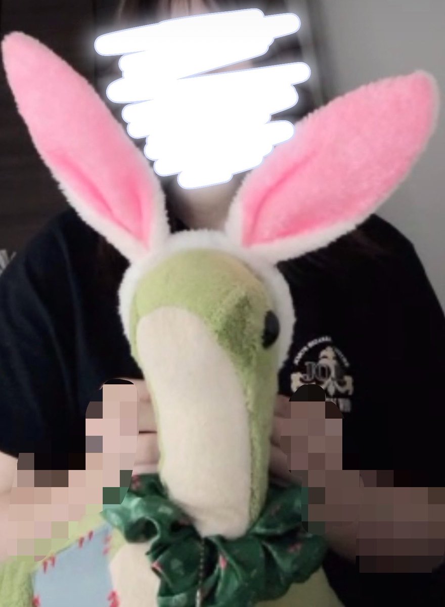 Fani_Va_D4C's tweet photo. ウサミミネッシー https://t.co/JntpdB4CGj