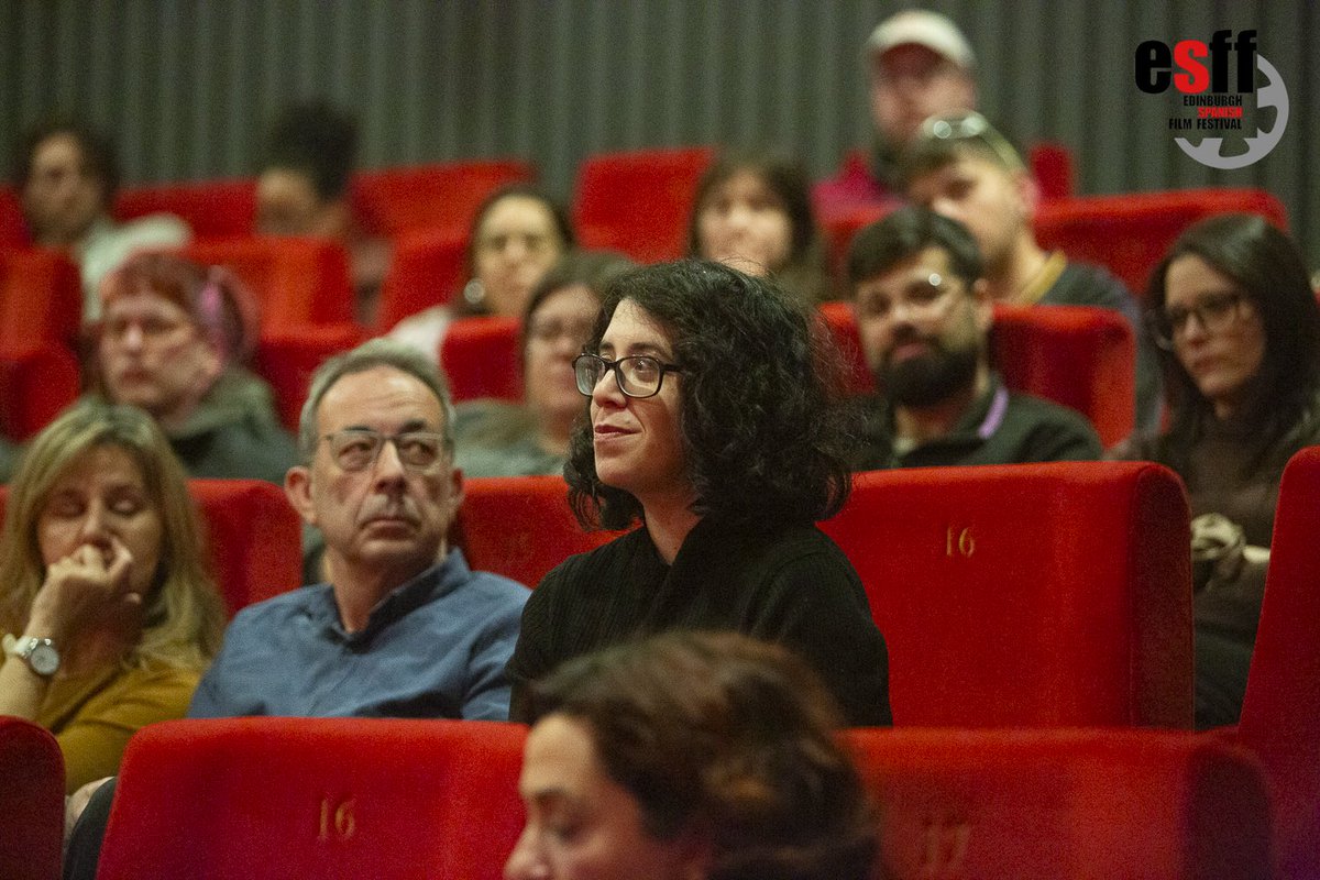 _ESFF's tweet photo. What a way to finish this edition of ESFF26 with a sold out screening of @LaBolaNegraFilm.  Thank you to Alberto Conejero for coming to Edinburgh and being so generous with your poetic words and wisdom. https://t.co/81CuwcyNll