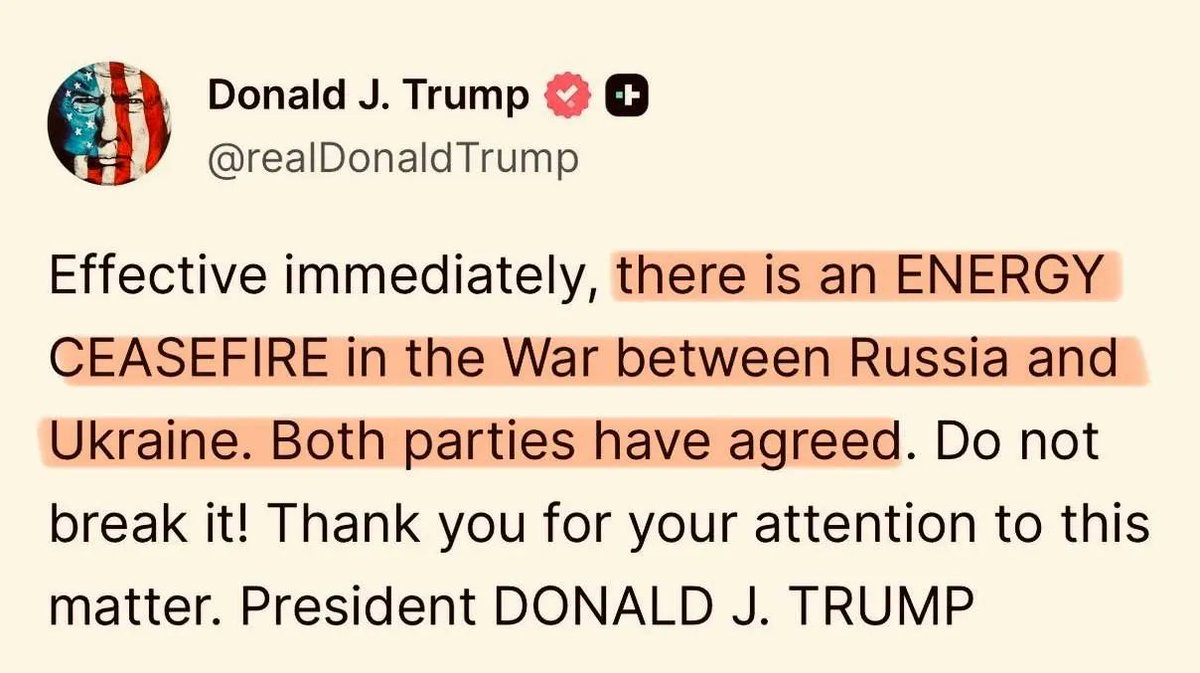 DarthPutinKGB's tweet photo. The fact that we violated this ceasefire (that's totally not the figment of cognitive declining octogenarian's imagination) an hour after this post shows Ukraine wants the war to continue. https://t.co/ozqp0WuUEt
