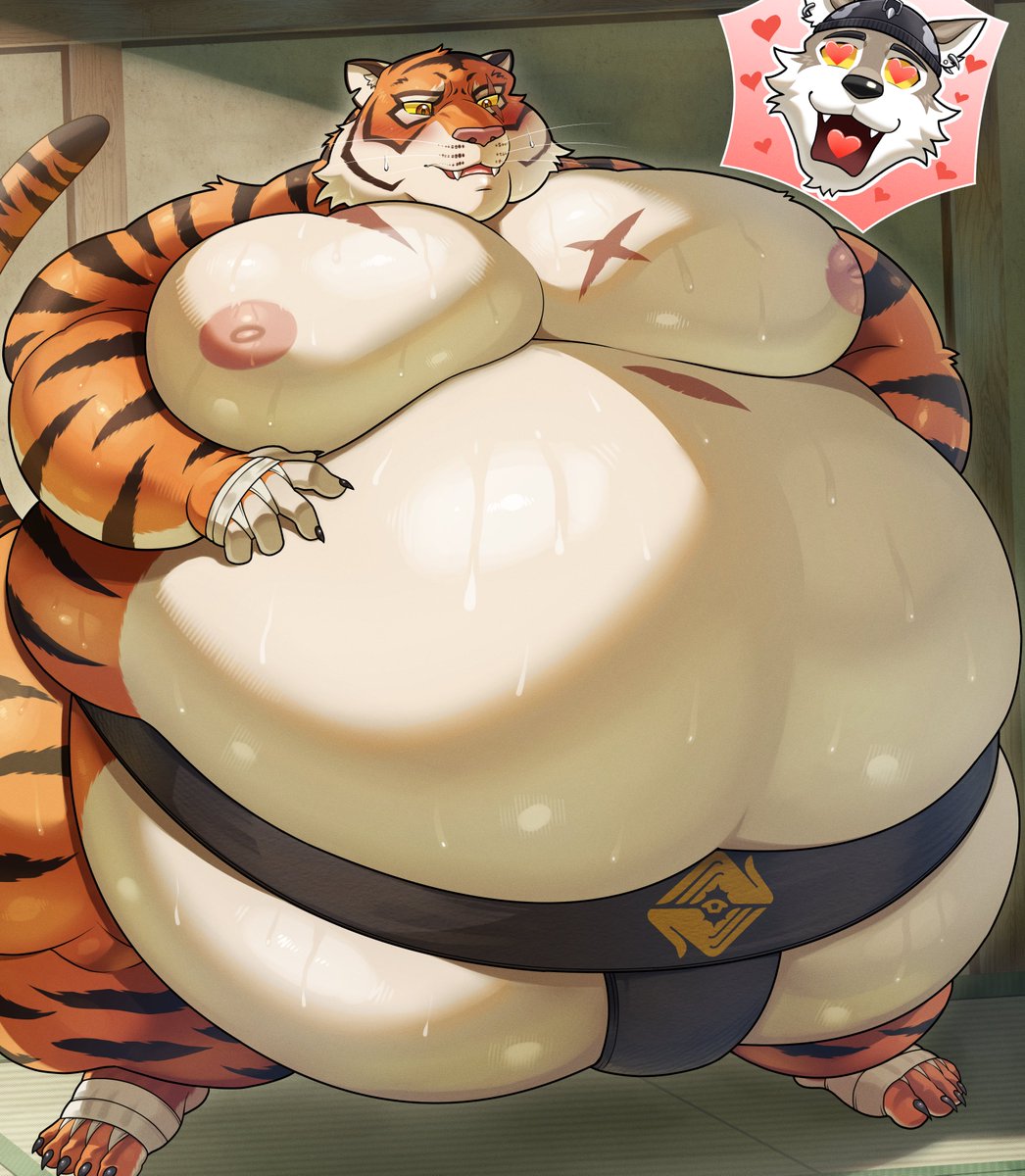 senakun0530's tweet photo. お相撲さんになったオスカー🐯 https://t.co/7B3x2z0AXG