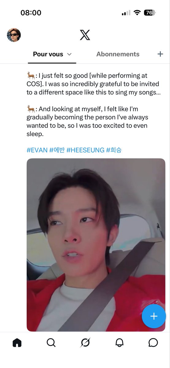 Rosie4j's tweet photo. You being concerned for EVAN is understandable. But EVAN has been so loud about how much his solo career means for him. He mentioned it several times how hard he worked for it, sometimes he forgot to eat. Ambitious people with big dreams work hard, coz nothing comes by itself. 
From seing EVAN so excited for his solo career and telling the word, how happy he’s,for becoming the person he has always wanted to be, makes me genuinely happy for him. That’s all that matters.
Nobody can tell better for EVAN and Himself.