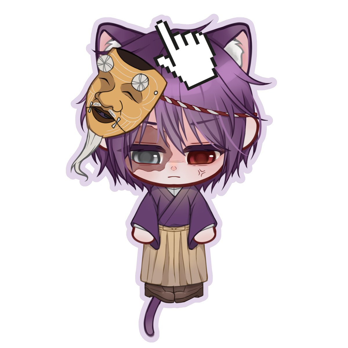 applecreamart's tweet photo. post aja deh daripada nganggur gambarnya 🤏🏻
 #ychchibi #chibi #commissionopen #digitalartㅤ https://t.co/9I6dZOoEXP
