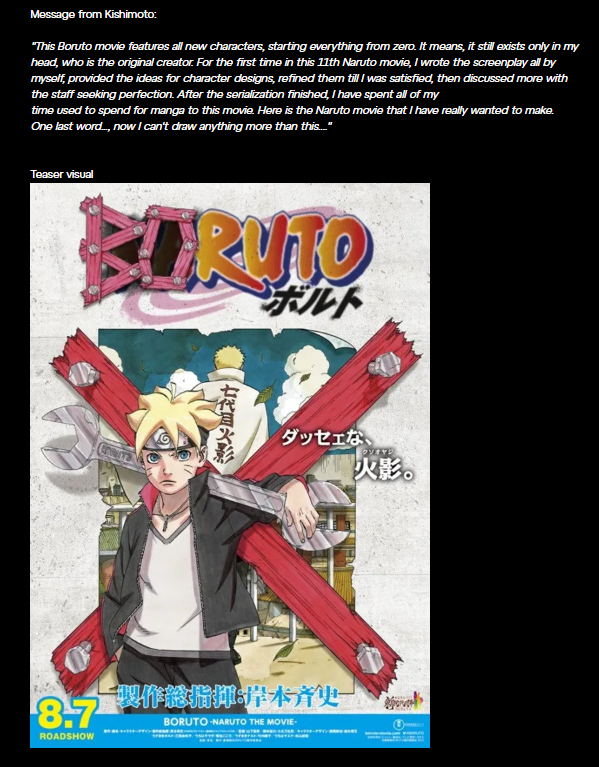 AnimeBallsDeep's tweet photo. 🚨 BORUTO FANS, THE NEW KISHIMOTO MANGA DOESN’T BREAK THE TIMELINE 😭

This new manga could easily span YEARS of the post-war era or jump between completely different moments.

And people really need to stop forgetting that Kishimoto himself created BORUTO.

He laid down the foundation for Boruto’s character and his era, then passed it to Ikemoto.

There’s also a MASSIVE gap between the end of Naruto and where Boruto really begins that Kishimoto could explore:

• Kakashi’s years as the 6th Hokage
• Sasuke’s years travelling and protecting Konoha from the shadows
• Naruto & Hinata becoming parents
• The rebuilding of the Five Great Nations after the war
• How the old generation transitioned into the roles we see in Boruto
• More of Naruto and Sasuke’s missions BEFORE the Ōtsutsuki threat completely takes over