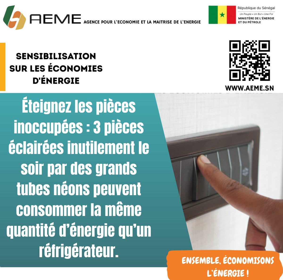 aemesenegal's tweet photo. #sensibilisation #economieDenergie #aeme #EfficaciteEnergetique #eclairage https://t.co/wSSOdI4fzz