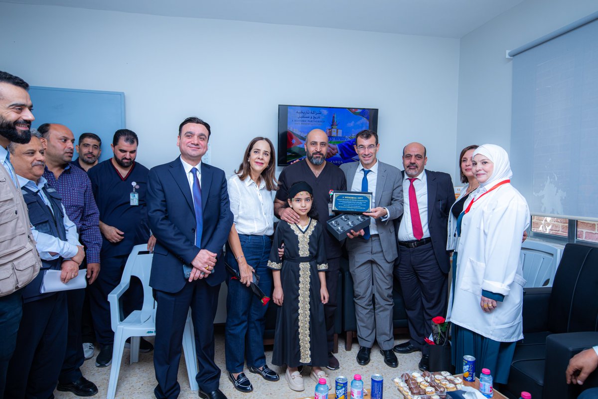 EUinJordan's tweet photo. The inauguration of the rehabilitated Health Centres at Iskan Al Hashmi and Al Halabat in Zarqa Governorate offers a first-hand look at how Jordan, the EU and WHO are advancing Universal Health Coverage for all. https://t.co/98V3Pz9tzP