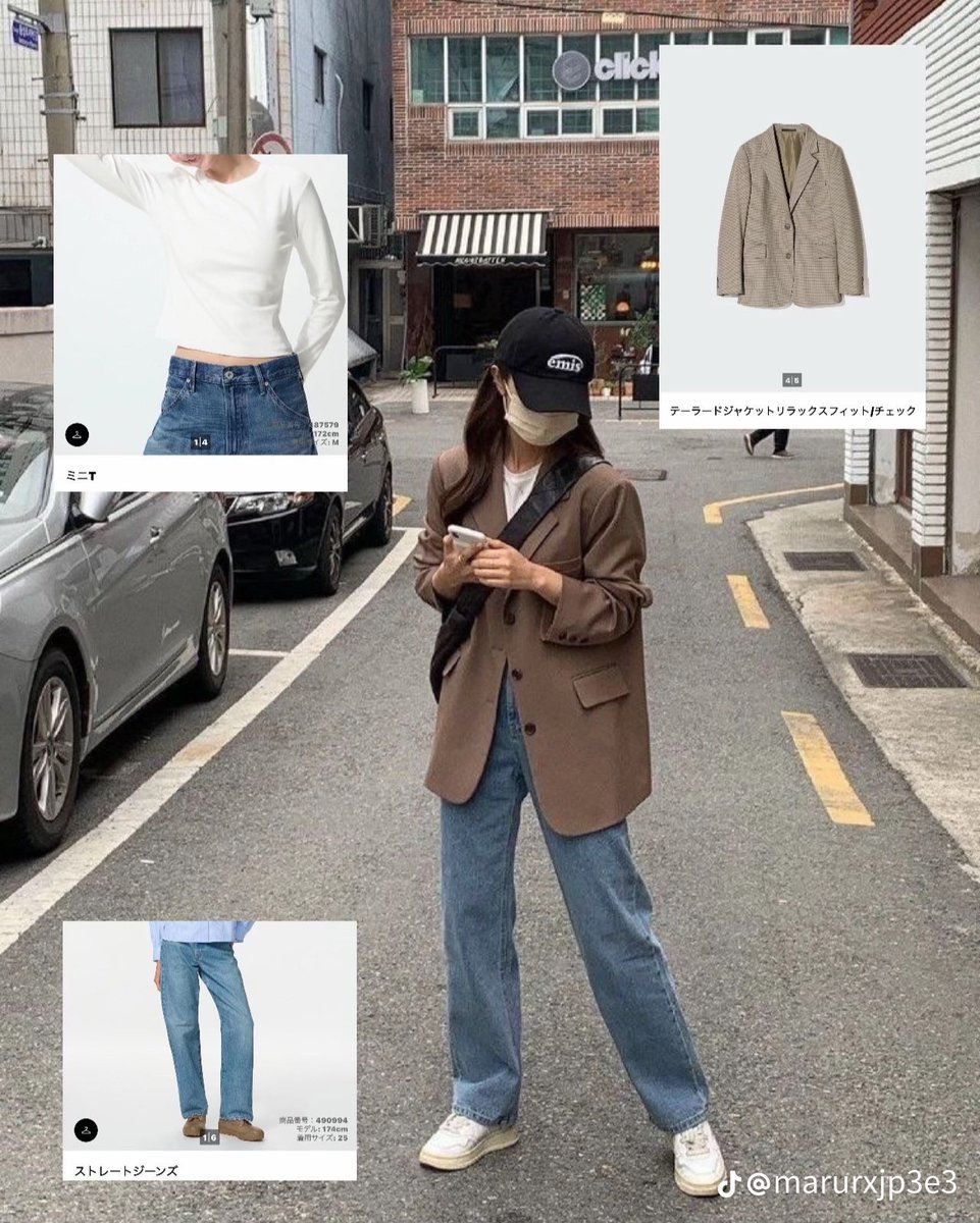 sui____daily's tweet photo. 全身UNIQLOで作る秋の大優勝コーデはこれ✍🏻🖤 https://t.co/3wFPFD1jSA