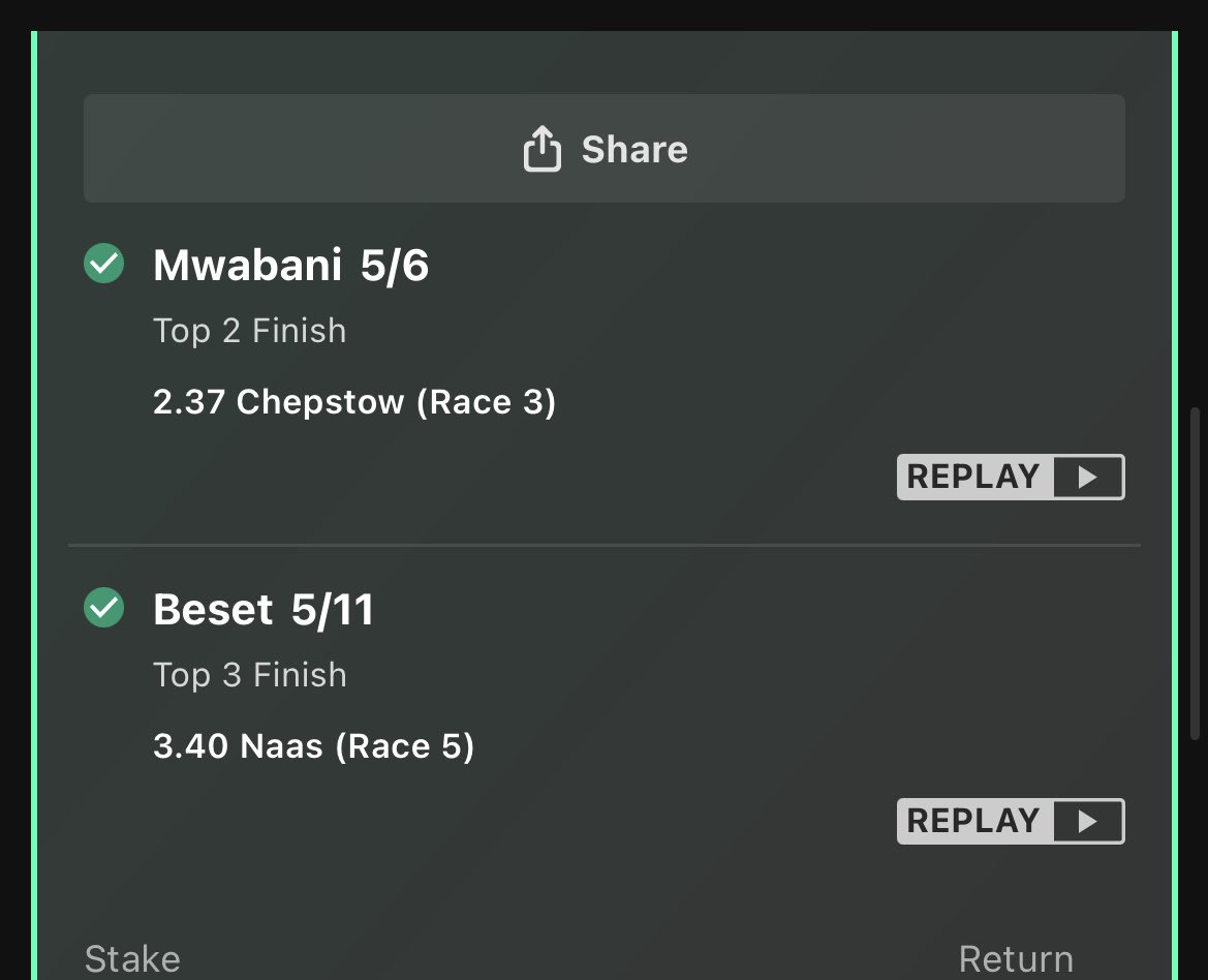 ertips09's tweet photo. Yesterdays Double money bet 🤑

Can we bag another 🔥

#HorseRaicngTipster #horseracing #Horseracingtips #racingtwitter #winner #betting #bettingtips #tipster #tips https://t.co/k9delaKdxq