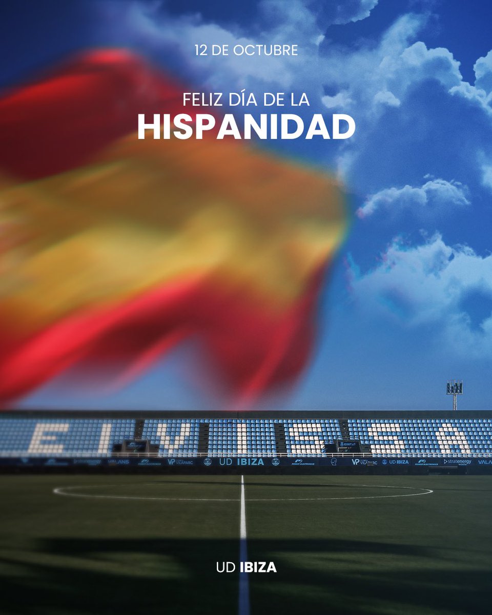 ibizaud's tweet photo. ¡Feliz #DíaDeLaHispanidad! 🇪🇸 https://t.co/KQyNGjmMhA