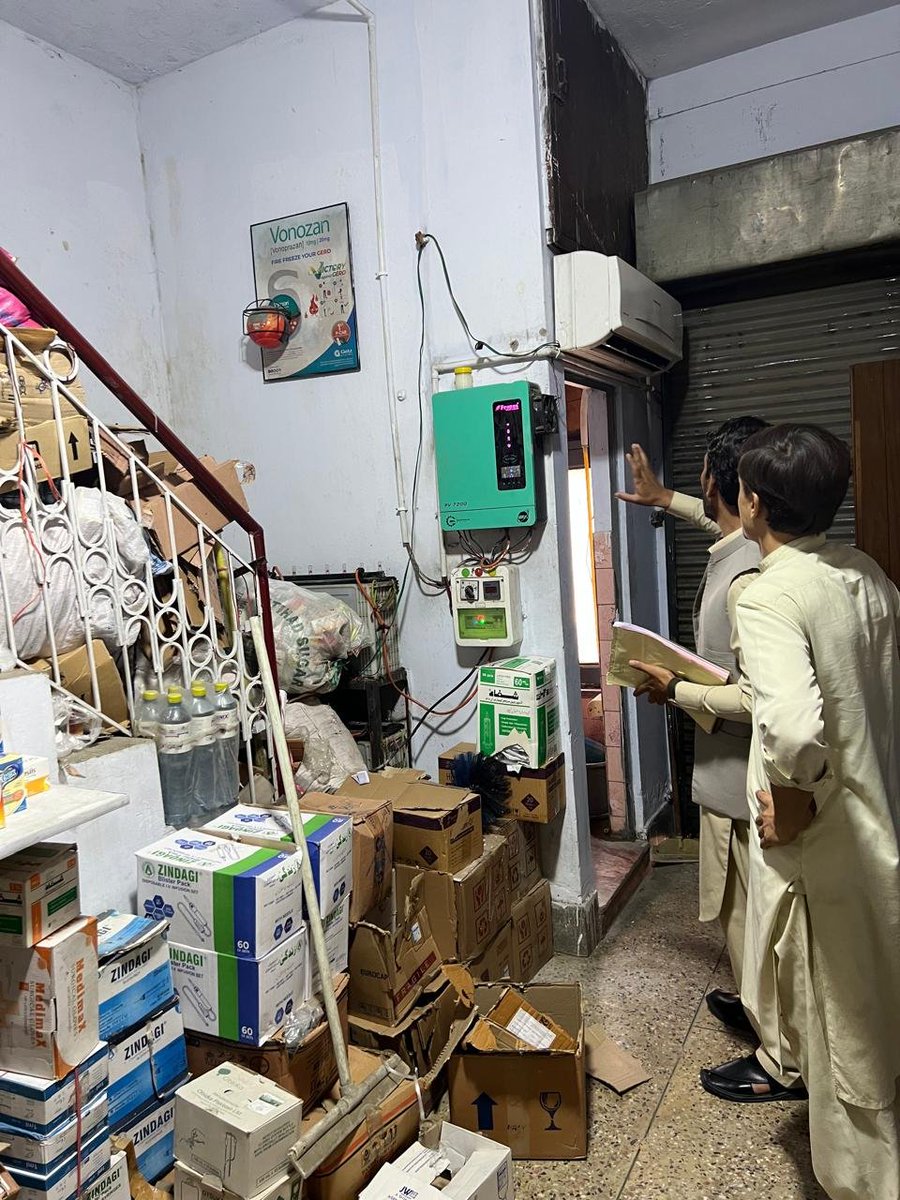 CivilMardan's tweet photo. 12/10/2026 . Today  instructional staff of Civil defence Mardan checked fire safety arrangements in Government Hospitals and different shops. https://t.co/acdKp7PElT