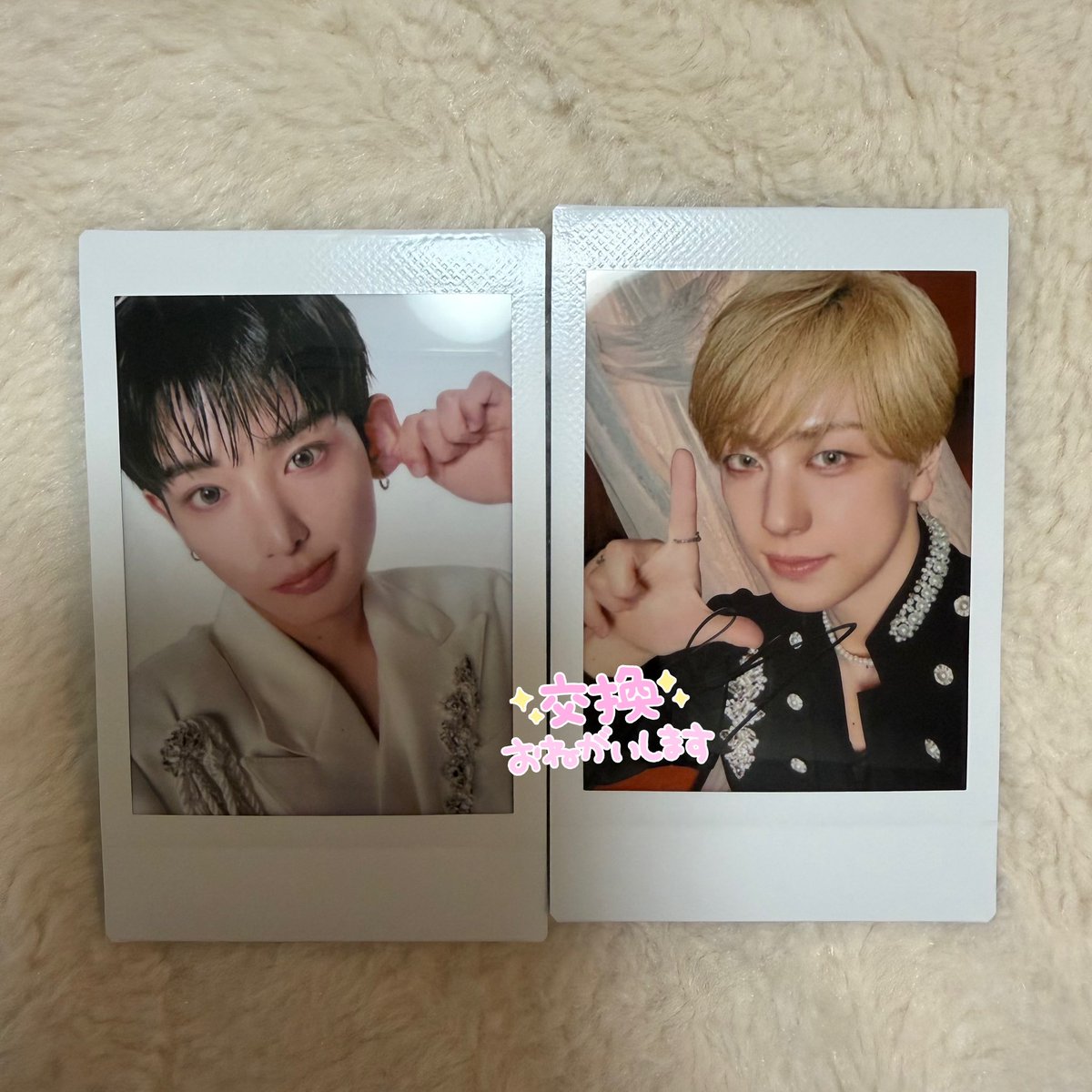 TVXQ_maxho's tweet photo. &amp;TEAM MarKonYou 交換
トレカ アクリルリング チェキ サイン

【譲】画像
K YUMA HARUA TAKI(サイン)

【求】同種
FUMA MAKI

10/15、11/6手渡し希望です。
お気軽にお声がけください🙇🏻‍♀️
#andTEAM交換  #andTEAM_交換
  #andteam_交換 https://t.co/5tMRan81bq